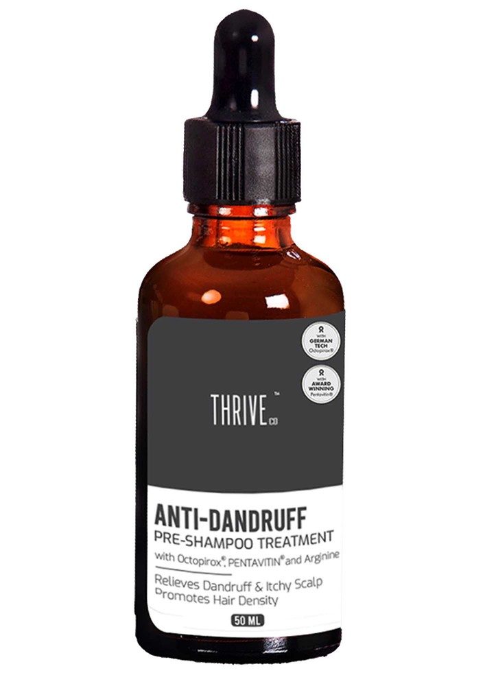 Thriveco Anti-dandruff Pre-shampoo Treatment Lotion, 50ml, For Dandruff, Itchy Scalp Treatment