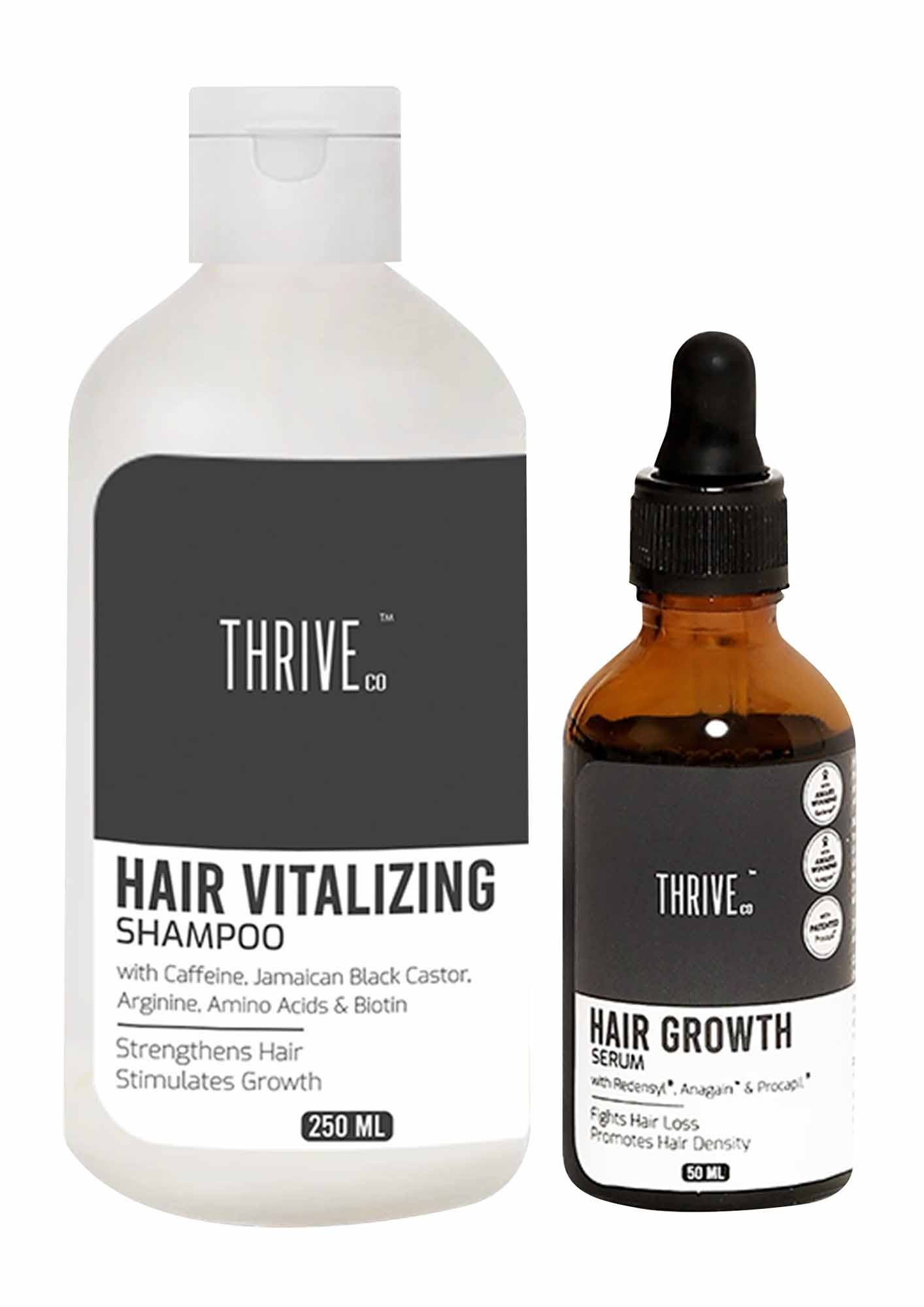 Buy ThriveCo Restorative Hair Growth Kit: Hair Growth Serum  & Hair  Vitalizing Shampoo for Women Online in India