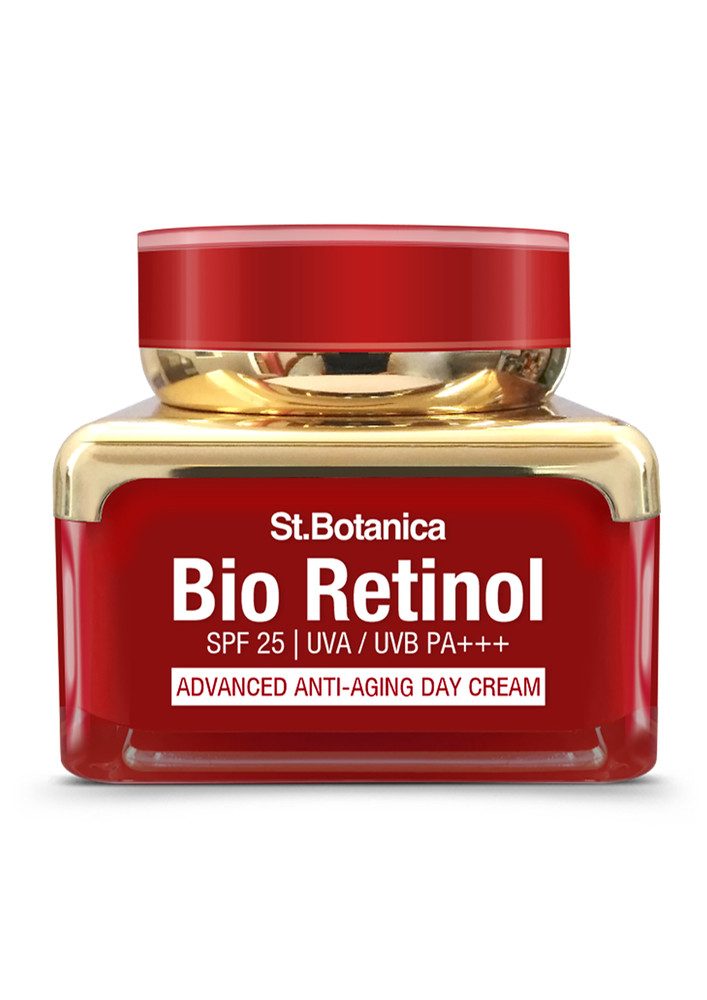 Stbotanica Retinol Advanced Anti-aging Day Cream Spf 30, Uva/uvb Pa+++, Smooth, Firm & Hydrate Aging Skin, 50 G (stbot592)
