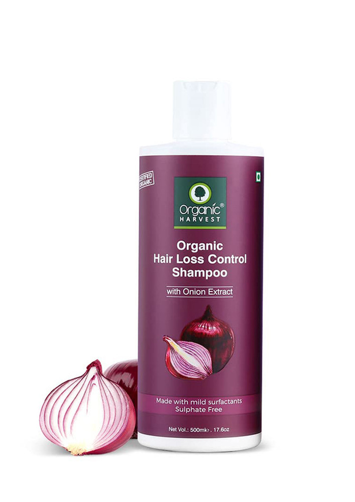 Organic Harvest Red Onion Shampoo For Hair Fall Control & Hair Growth - 500ml