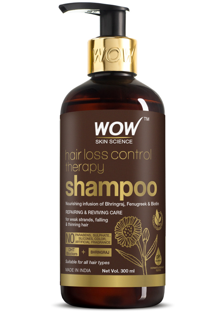 Wow Skin Science Hair Loss Control Therapy Shampoo - 300 Ml