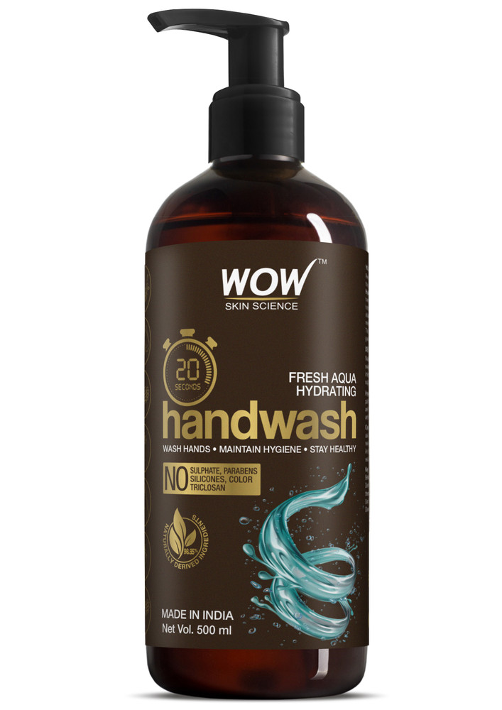 WOW Skin Science Fresh Aqua Hand Wash 500mL
