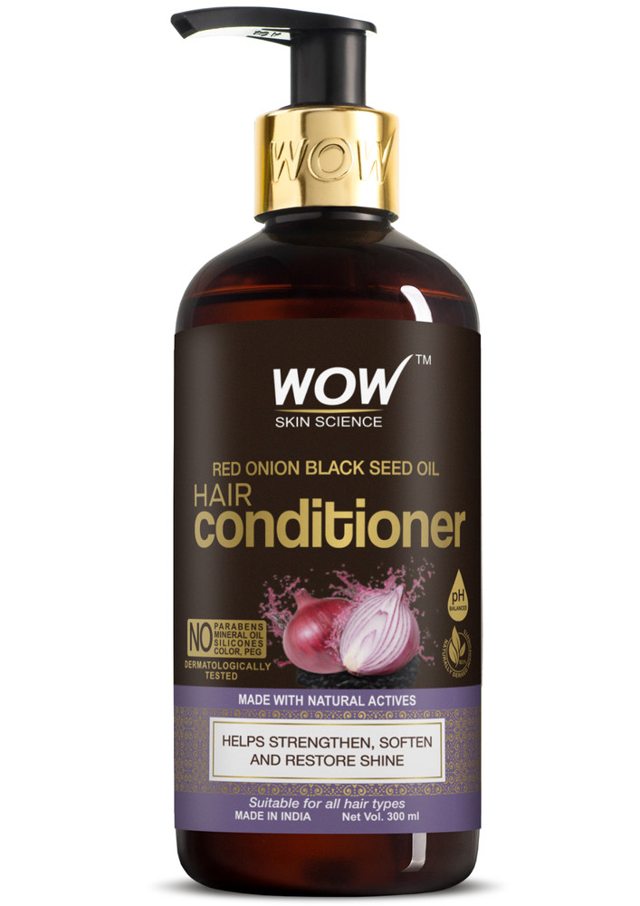 Wow Skin Science Onion Black Seed Oil Hair Conditioner (300 Ml)