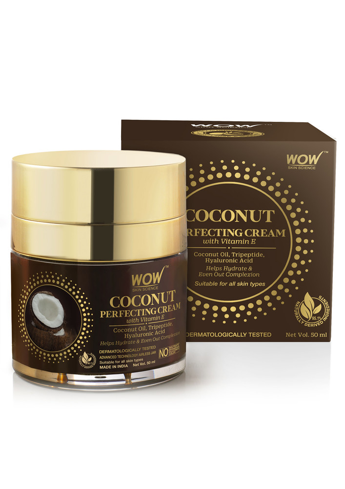 WOW Skin Science Coconut Perfecting Cream with Vitamin E 50mL