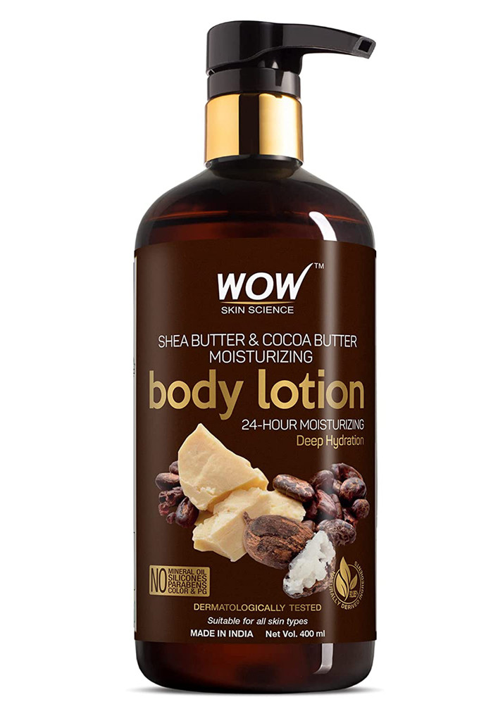 WOW Skin Science Shea & Cocoa Butter Body Lotion 400 ML