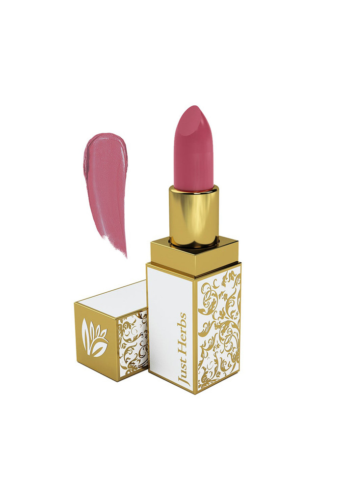 Just Herbs Herb Enriched Ayurvedic Lipstick (peachy Pink, Shade No. 2)
