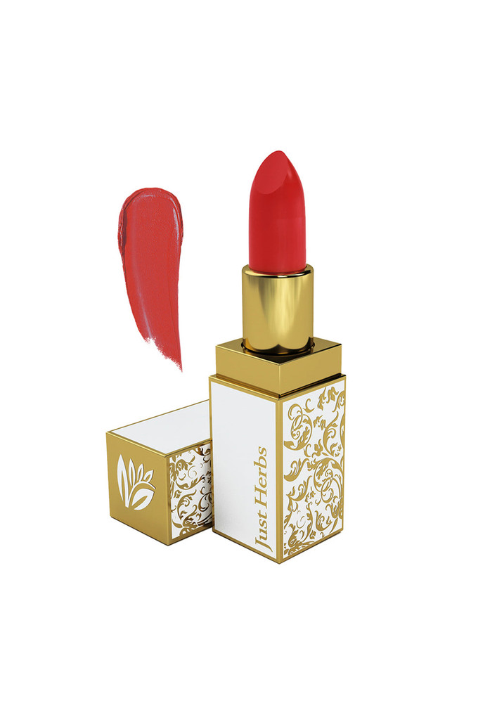 Just Herbs Herb Enriched Ayurvedic Lipstick (deep Red, Shade No. 5)