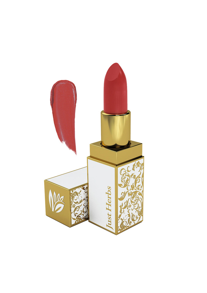 Just Herbs Herb Enriched Ayurvedic Lipstick (burnt Red, Shade No. 6)