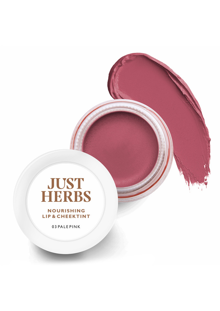 Just Herbs Lip And Cheek Tint -03 Pale Pink