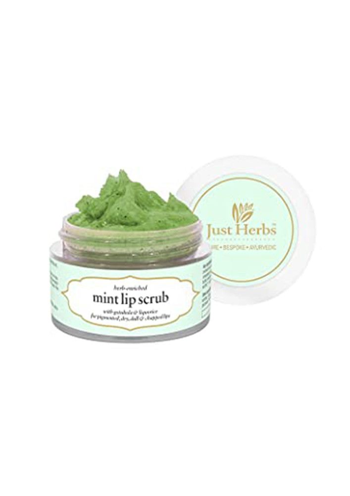 Just Herbs Herb Enriched Mint Lip Scrub