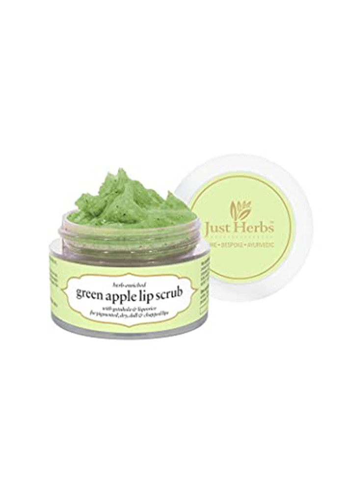 Just Herbs Herb Enriched Green Apple Lip Scrub