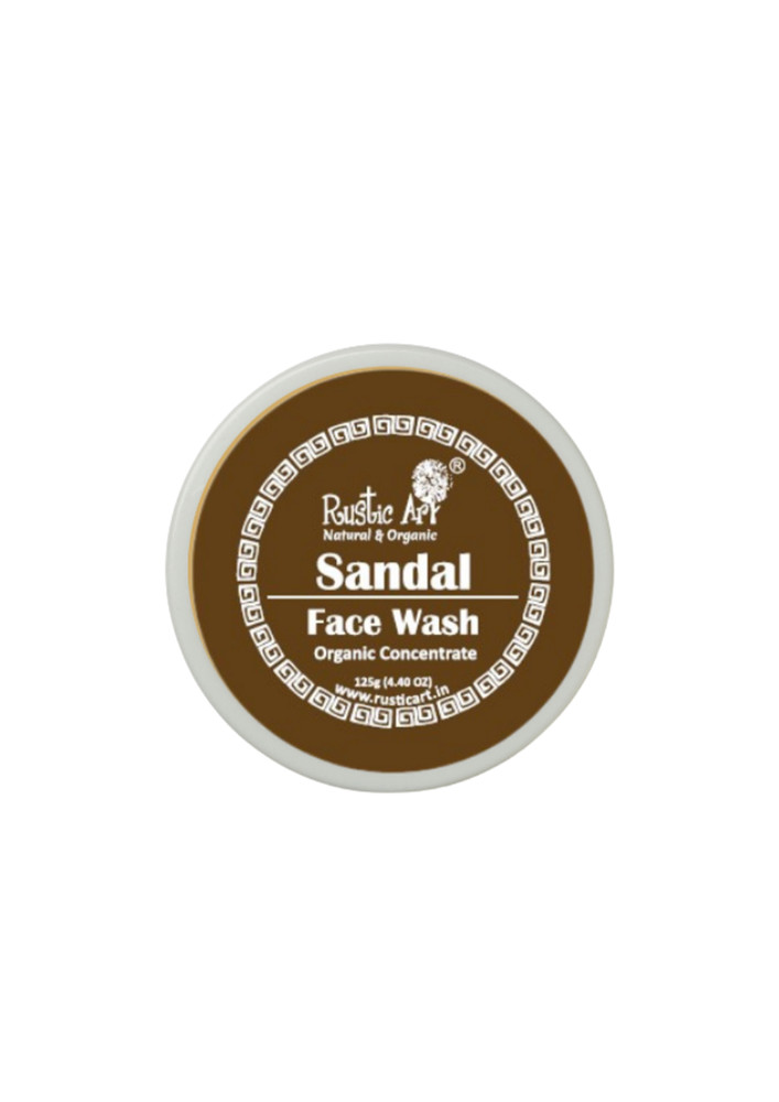 Rustic Art Sandal Face Wash Concentrate 125 Gm