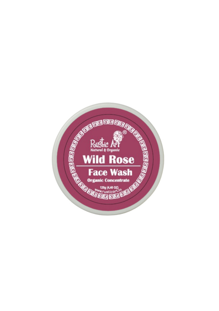 Rustic Art Wild Rose Face Wash Concentrate 125 Gm