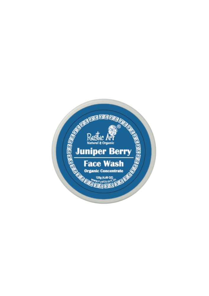 Rustic Art Juniper Berry Face Wash Concentrate 125 Gm