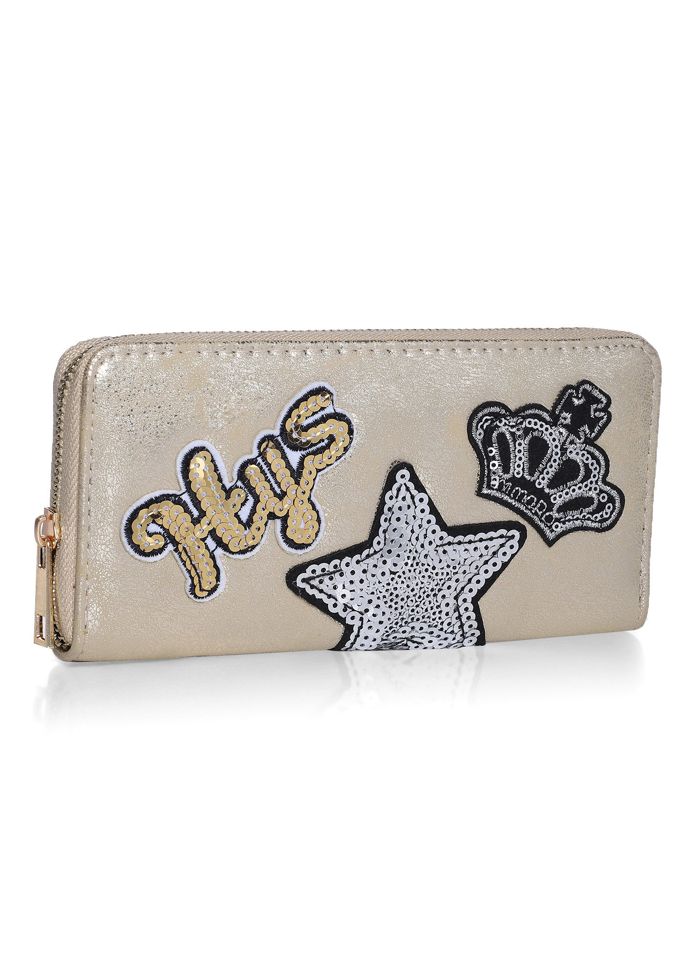 SPARKLE OF MY SASS GOLD WALLET