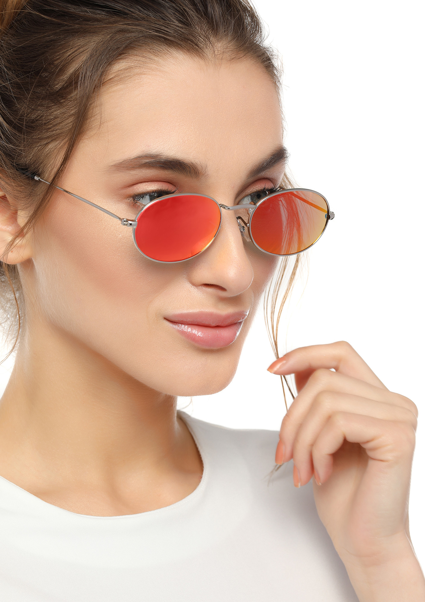 Buy FY LANE MC stan Candy White and Black Rectangle Retro Vintage Sunglasses  Women and Men Small Narrow Square Sun Glasses UV Protection Glasses -  4I-R44Q-L44V at Amazon.in