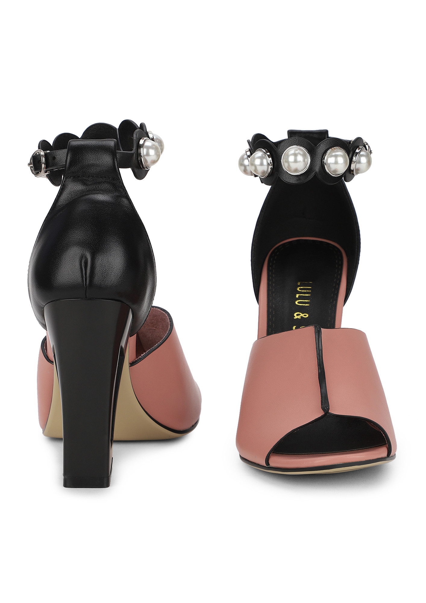 Lulus Pearlla White Satin Pearl Platform Ankle Strap High Heel Sandal Heels  | ModeSens