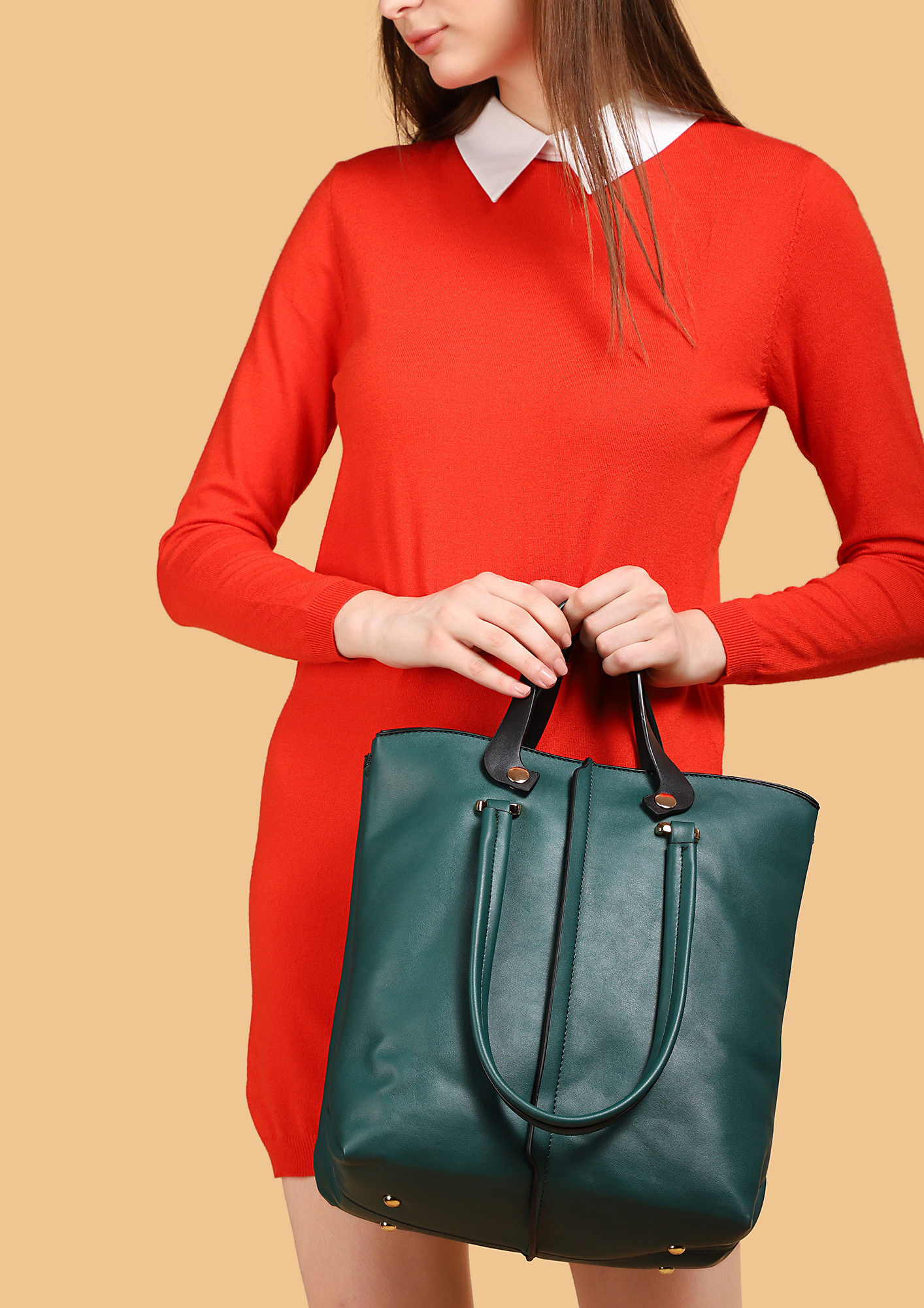 GOING OUT GREEN TOTE BAG