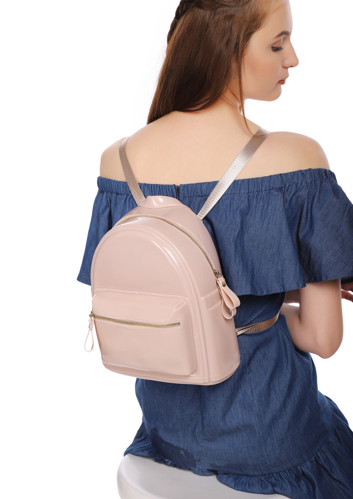 TAKE ME BACK TO SCHOOL NUDE BACKPACK