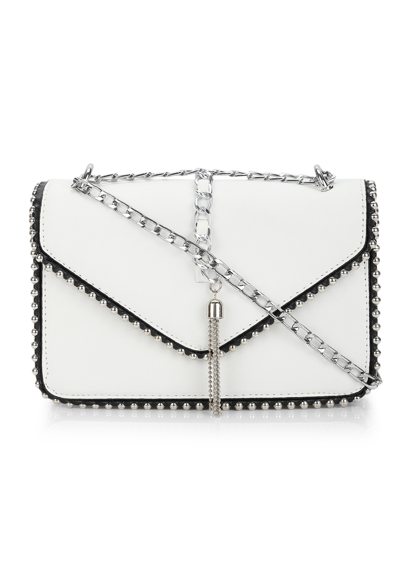 CASUALLY YOURS WHITE SLING BAG