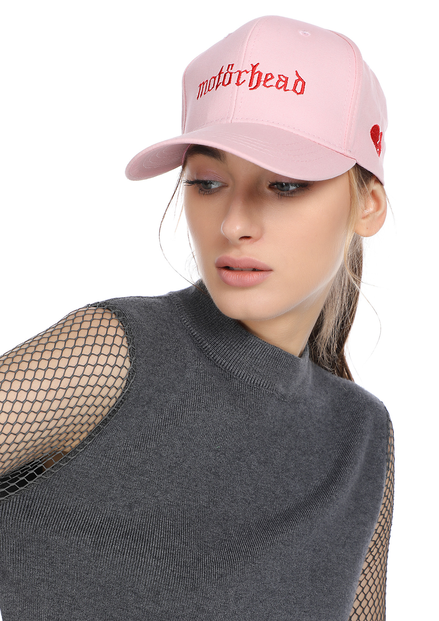 LET'S GO ROAD TRIPPING BABY PINK CAP