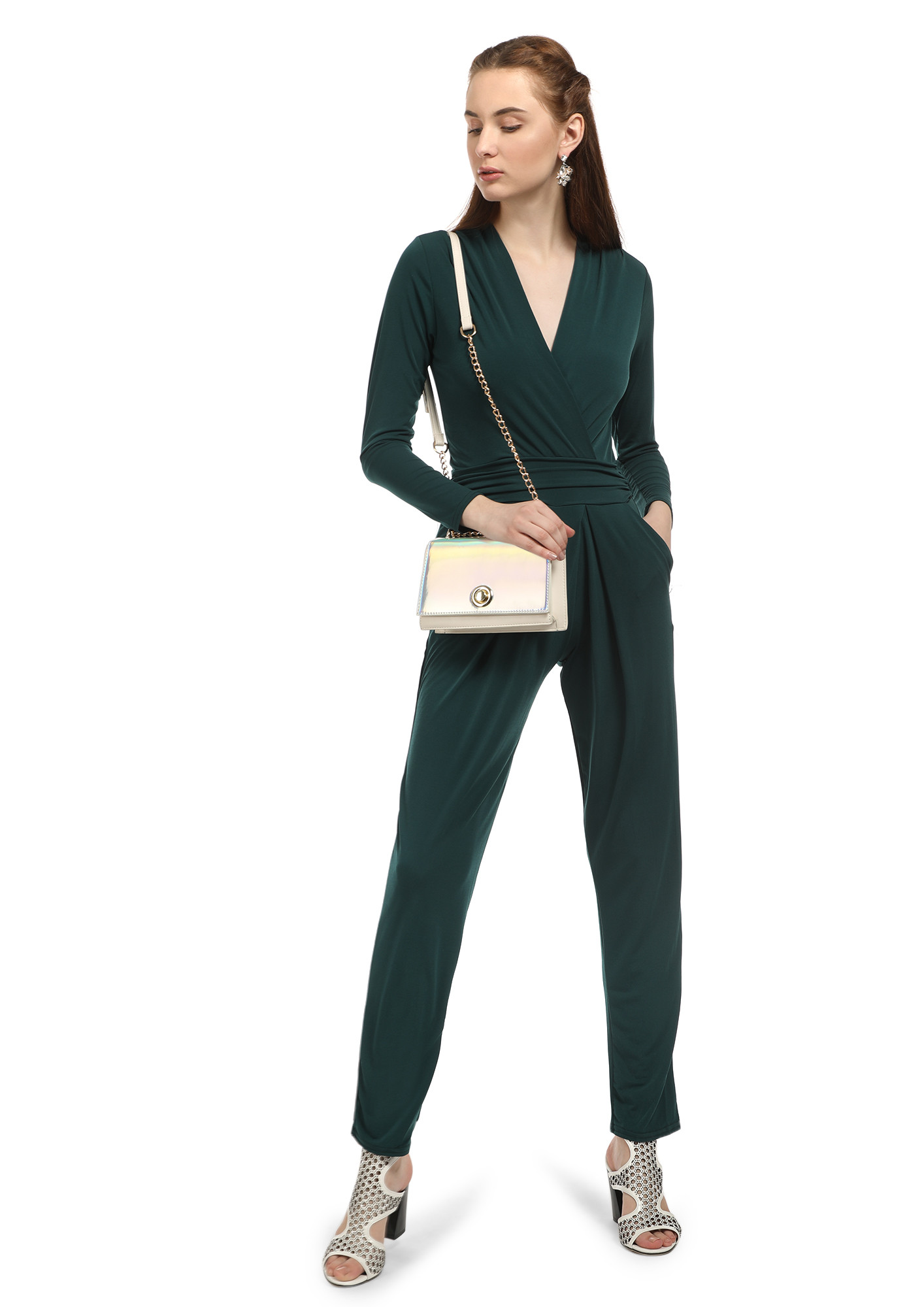 SLAYING QUEEN GREEN JUMPSUIT