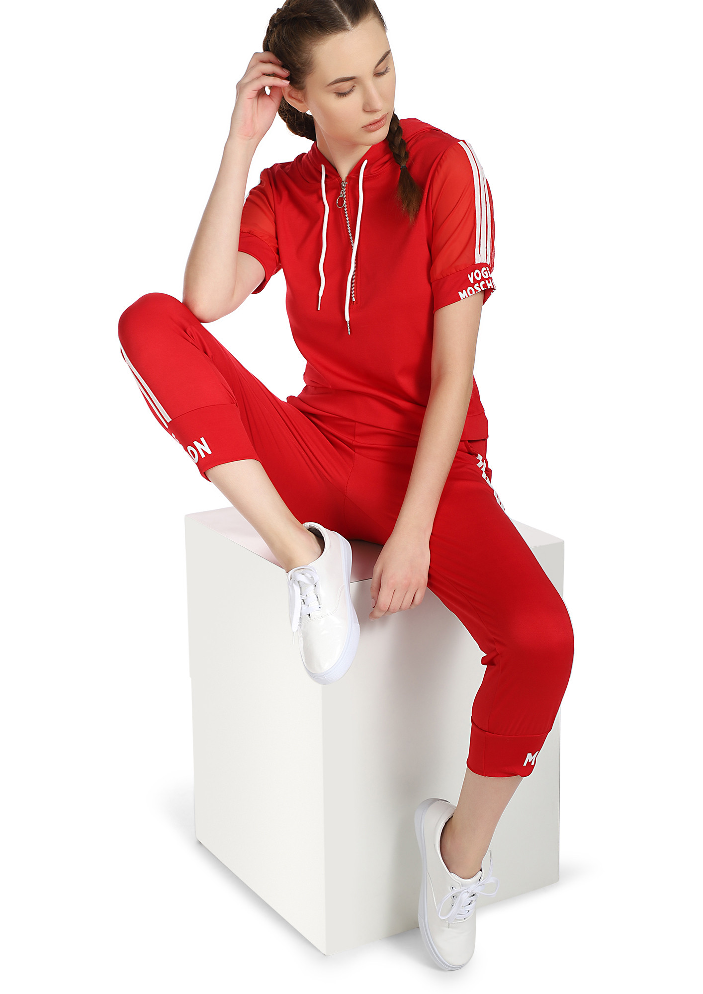 ATHLEISURE IMPACT RED TRACKSUIT