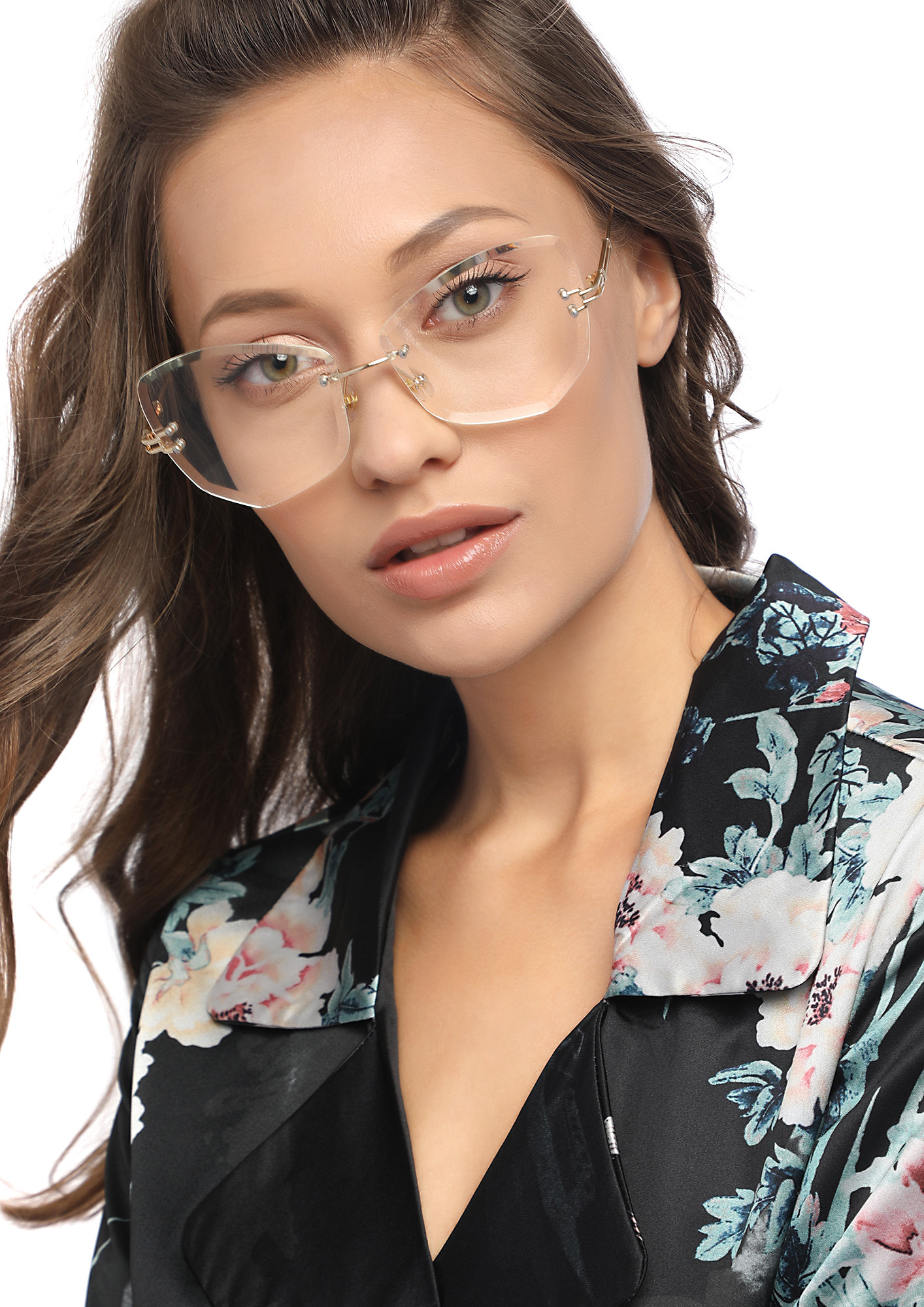 Transparent cat eye sunglasses for runners by Tierra Sunglasses