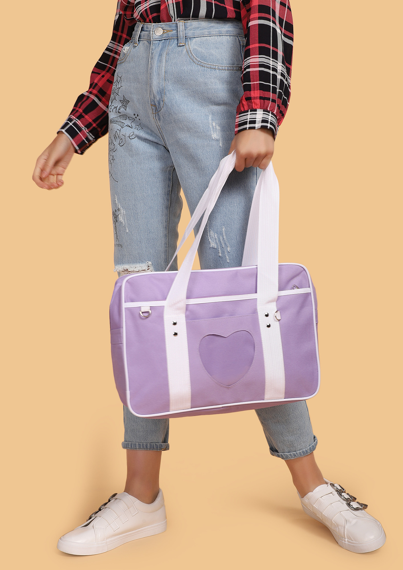 GOING FOR A PURPLE TOTE BAG