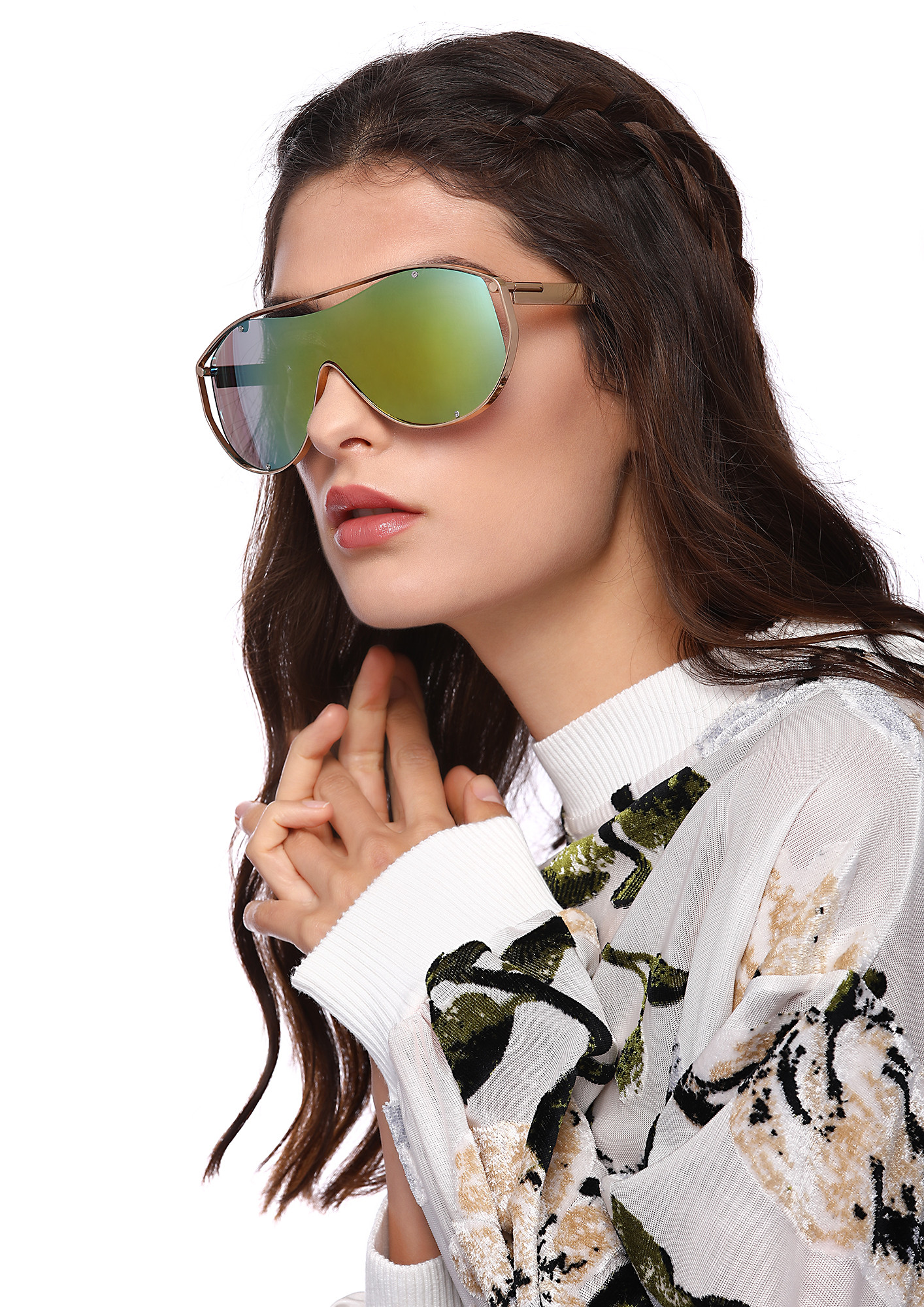 UV400 shield visor sunglasses oversized face shield sunglasses |  itscarnivalsomewhere