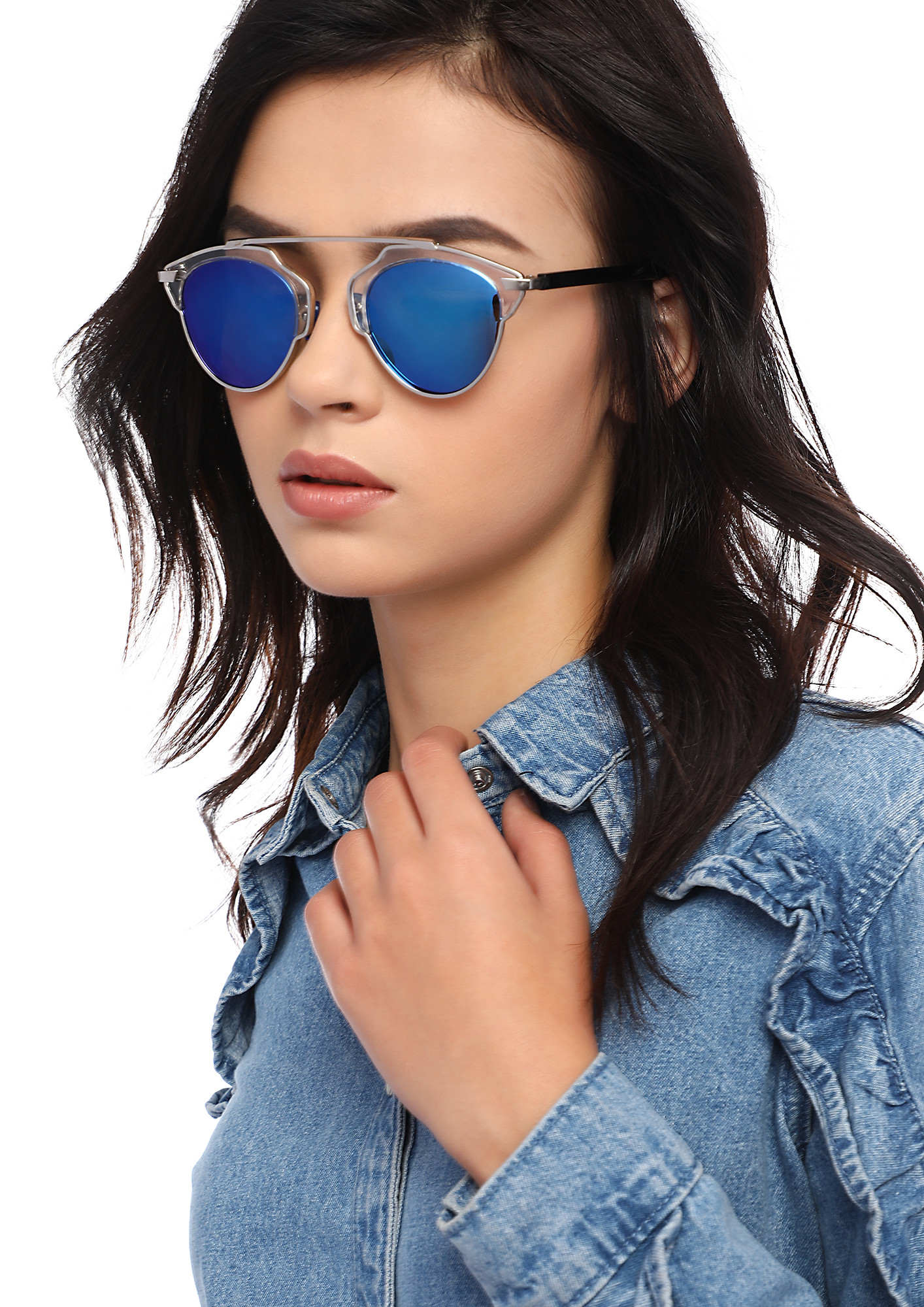 ONLY FOR YOU BLUE AVIATORS