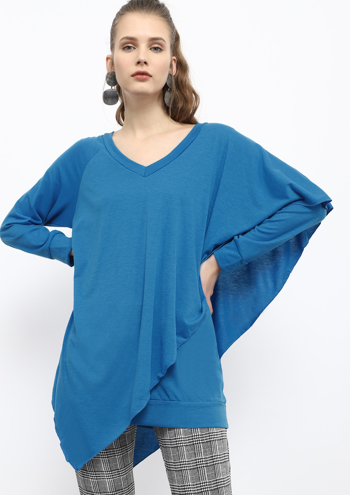 The Cosy Head Electric Blue Jumper