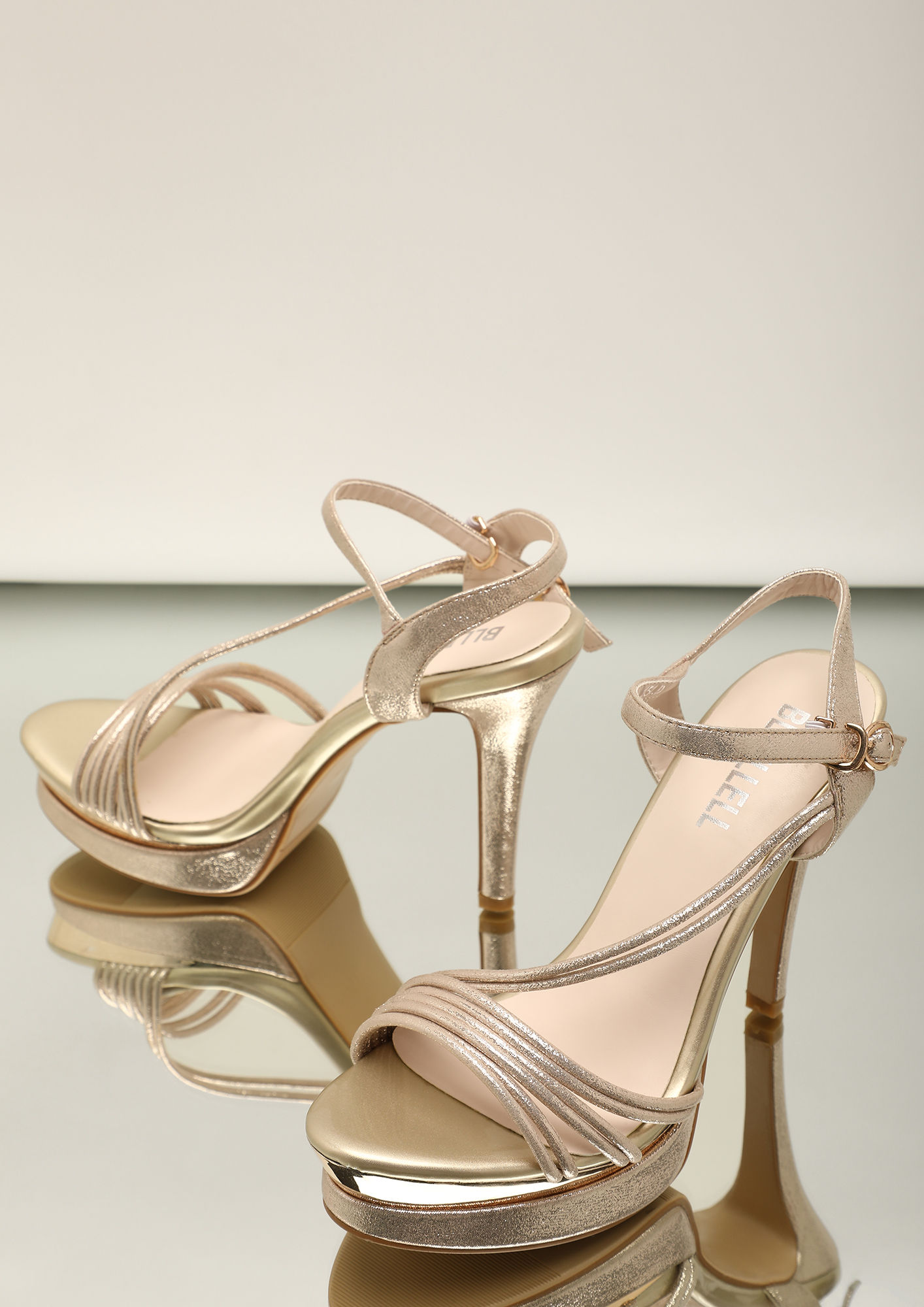 Buy COILING WIRES OR WHATEVER IN MY TRANSPARENT BLOCK HIGH HEEL SANDALS for  Women Online in India