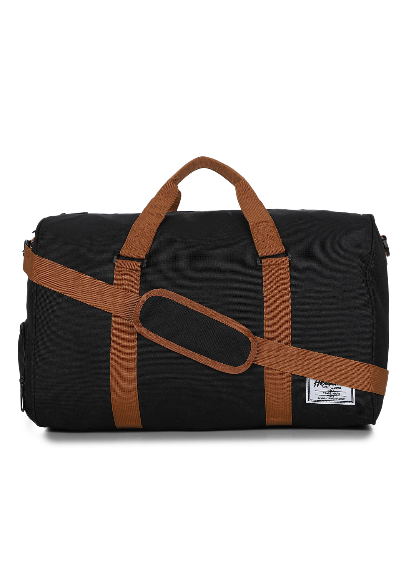 WORK IT OUT BLACK DUFFLE BAG