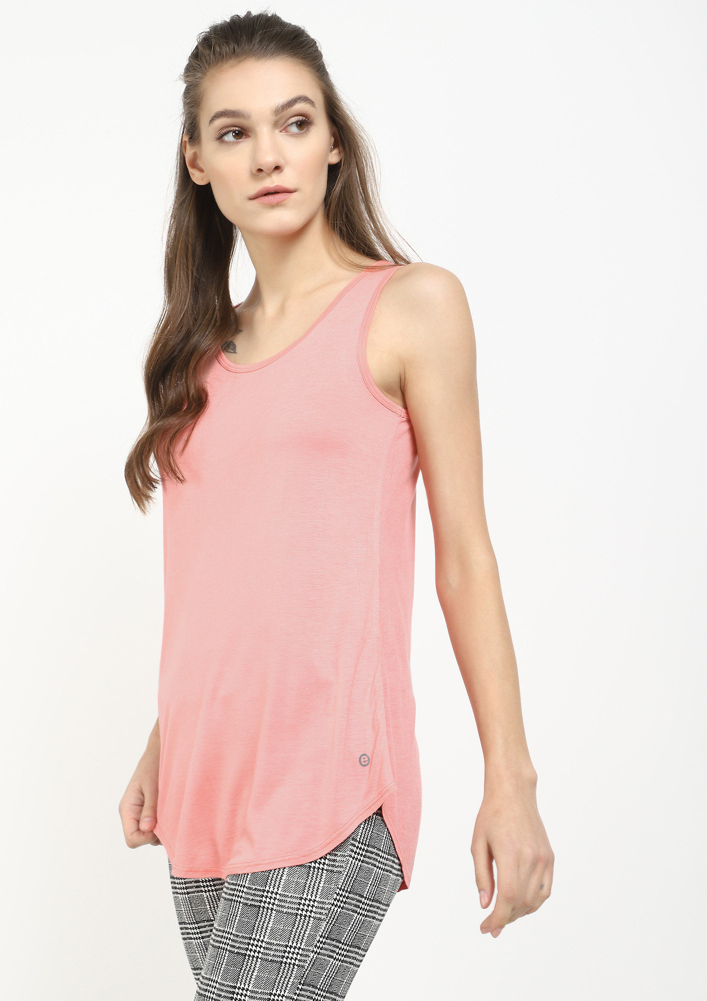 TOO COOL FOR YOU DUDE PINK TUNIC TANK