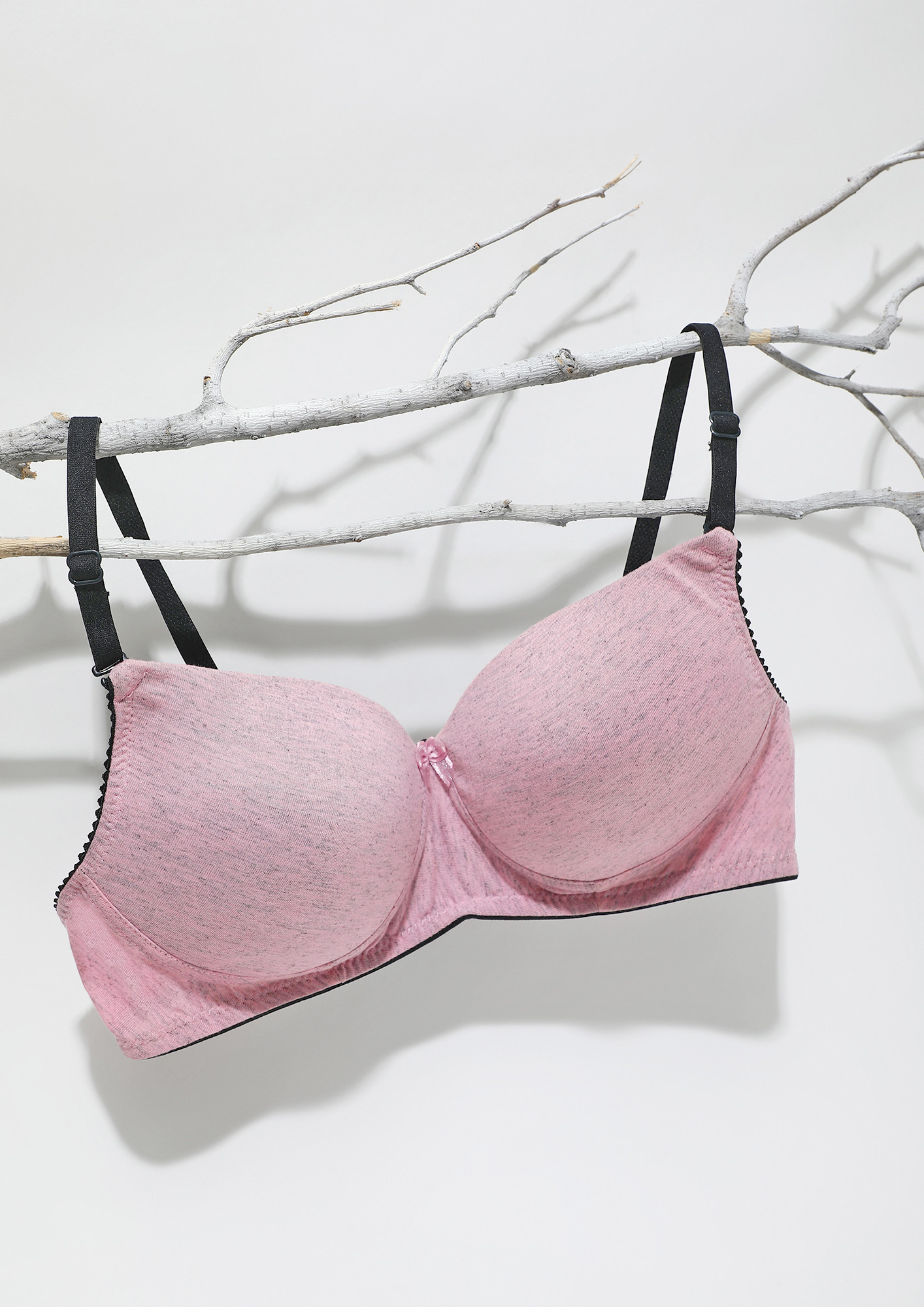 LIHTLY PADDED FOR COMFORT PINK BRA