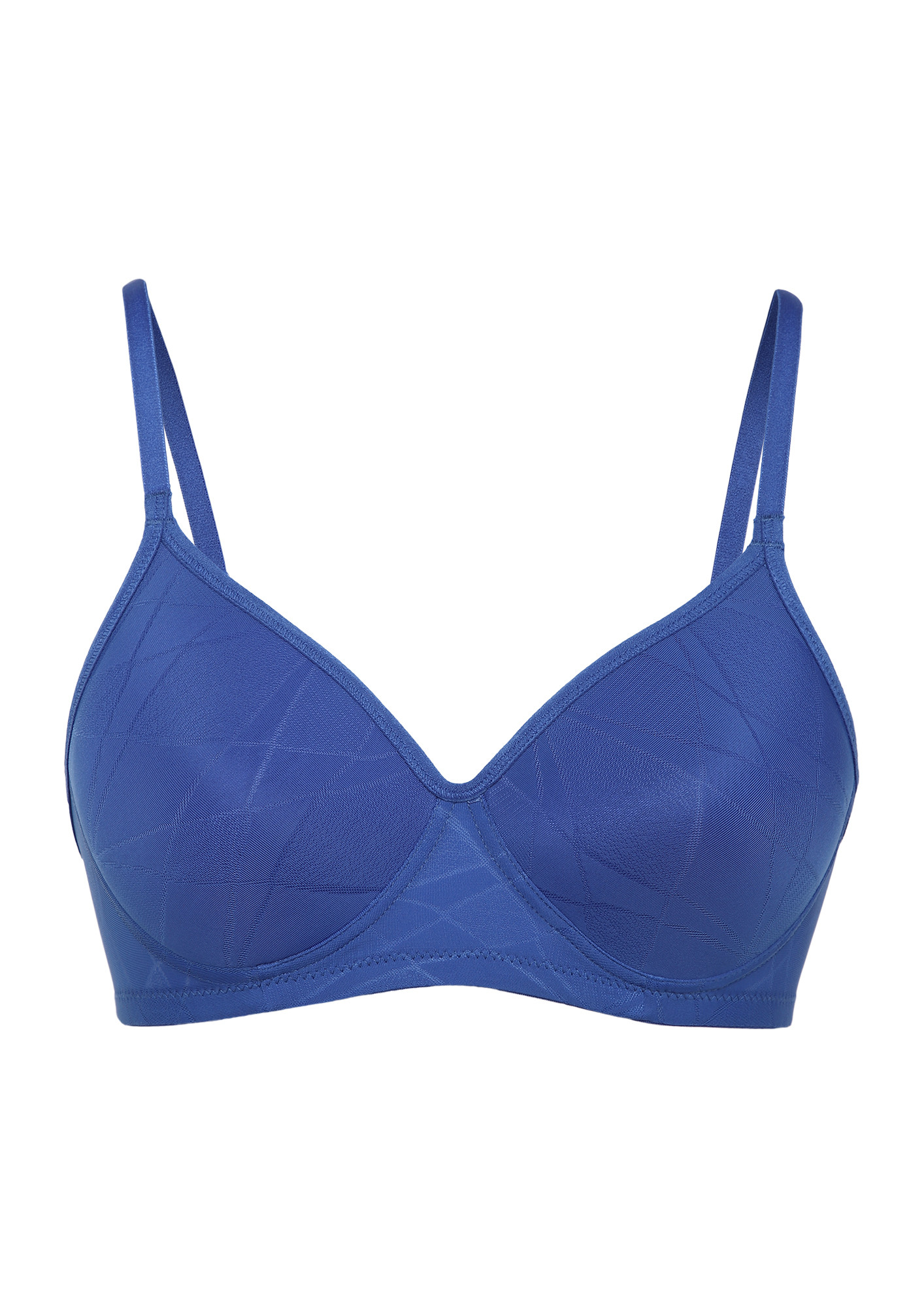 Buy LUXE ROYAL BLUE LIGHTLY PADDED NON WIRED BRA for Women Online