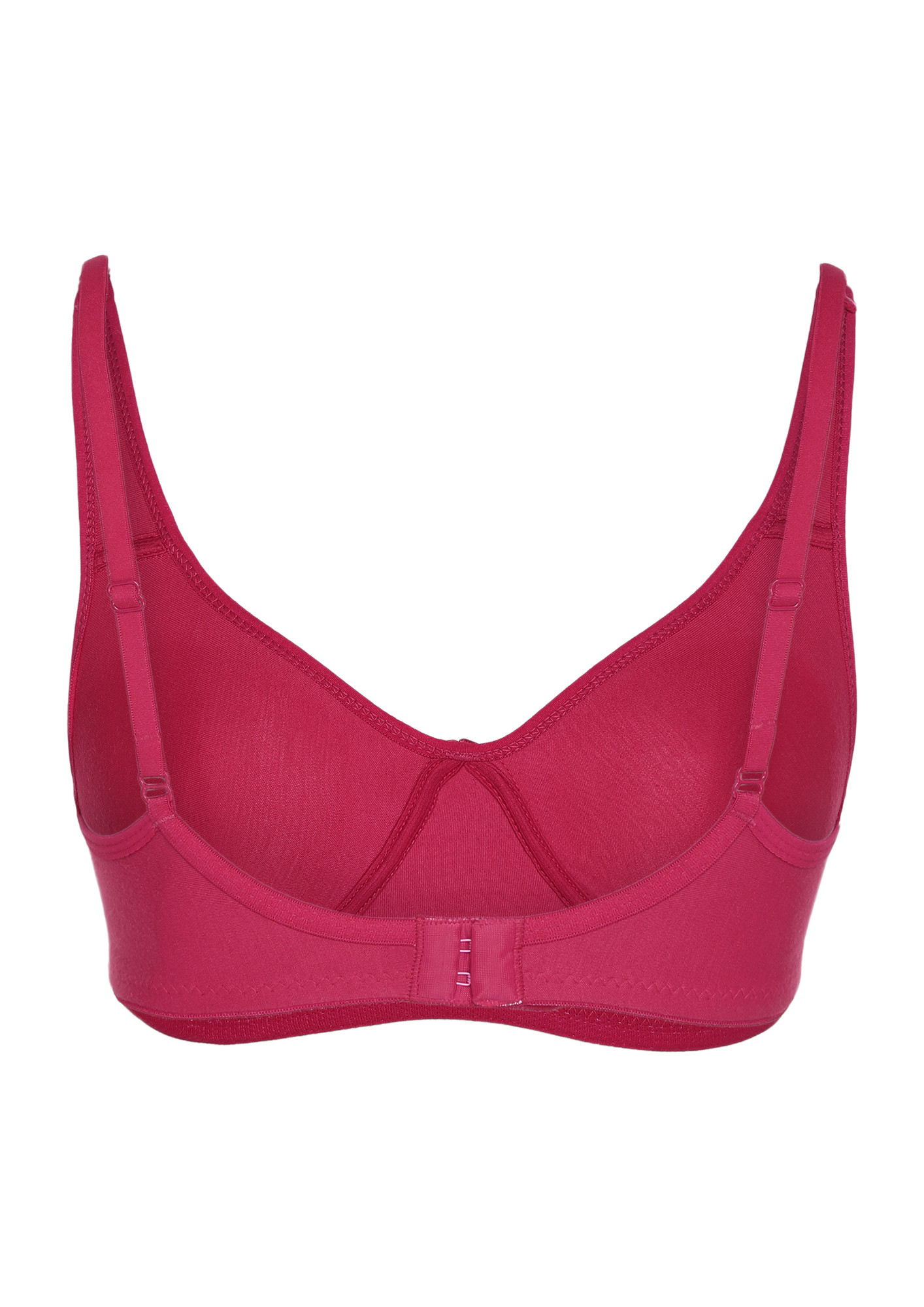 Buy A LITTLE PEACEFUL HOT PINK NON PADDED NON WIRED BRA for Women Online in  India