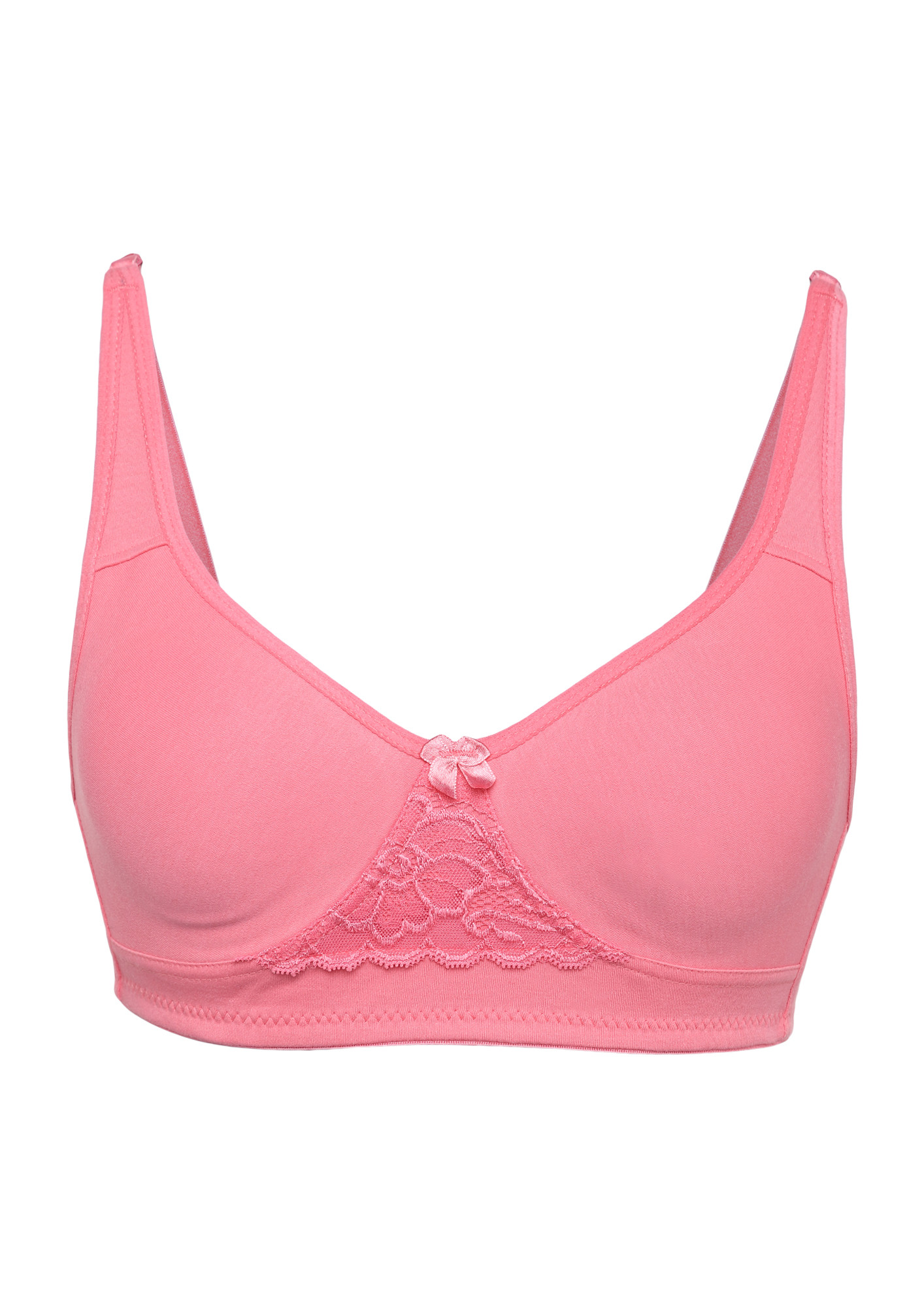 FEELS SO FREE NON PADDED NON WIRED PINK BRA