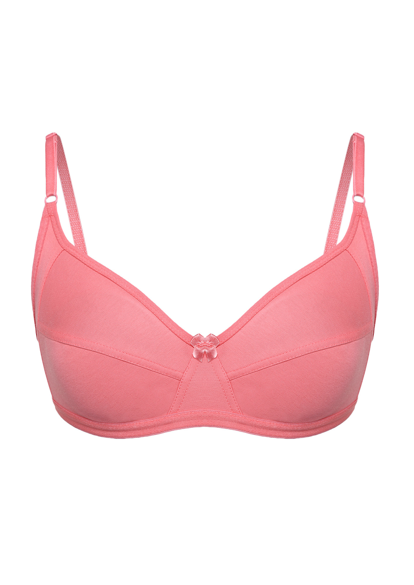 Buy BLOSSOM IN MY HEART NON PADDED NON WIRED PINK BRA for Women Online in  India