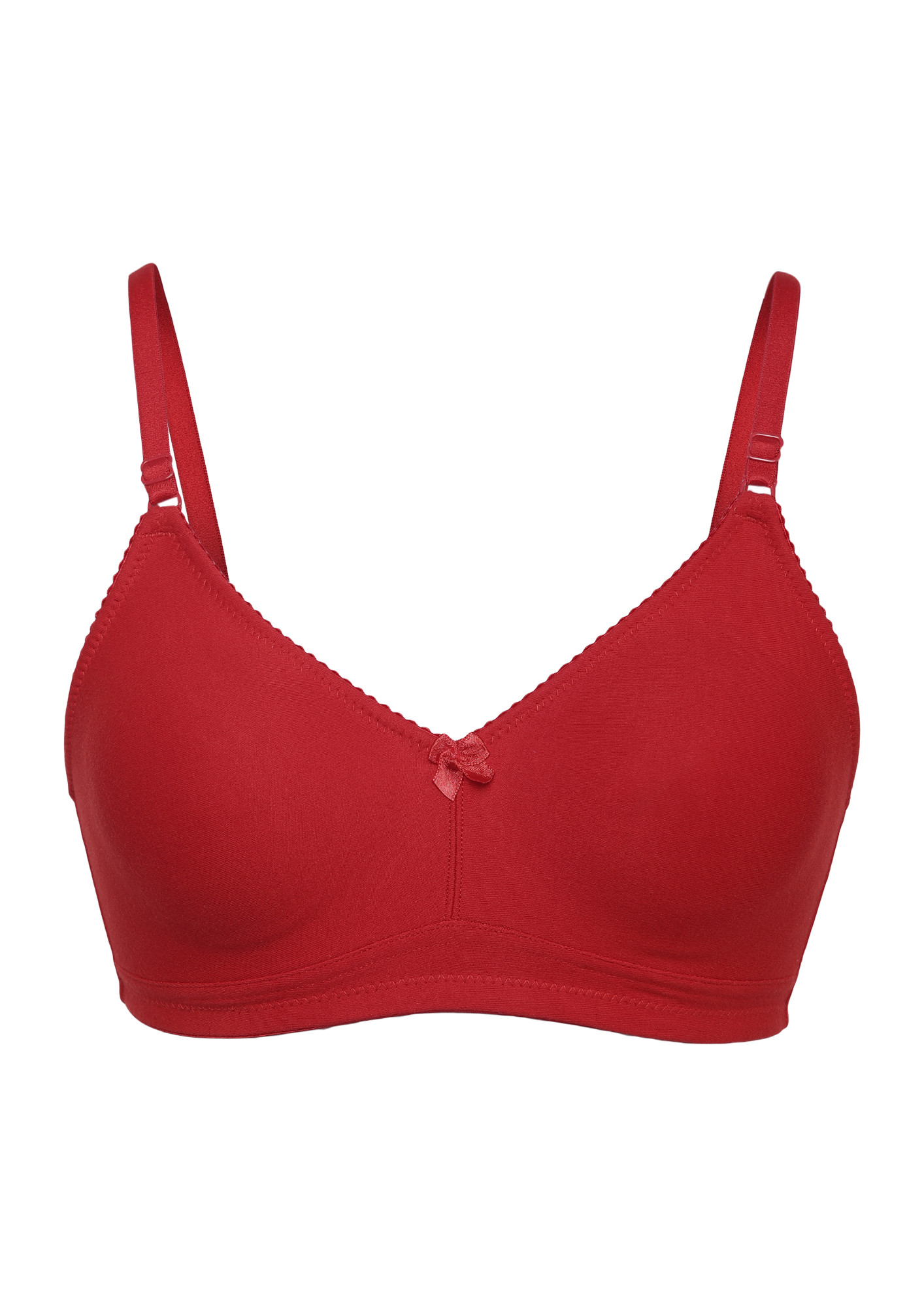 PLAY THE COSY VIBE NON PADDED NON WIRED MAROON BRA