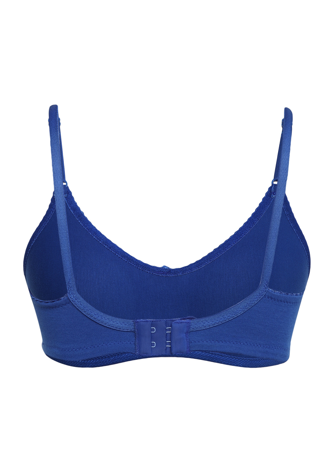 Carefree Casuals Padded Non-Wired Bra - Royal Blue