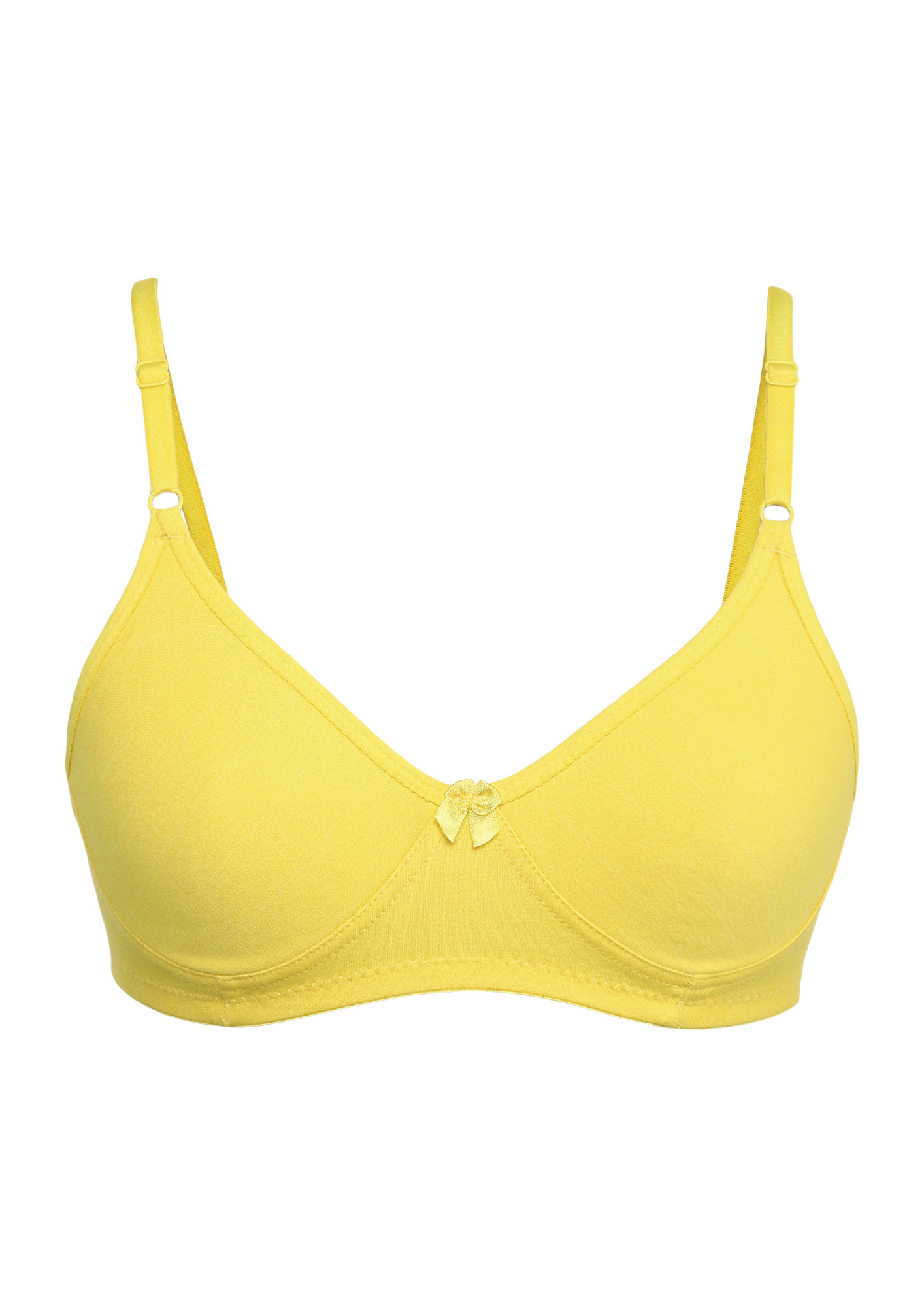 Buy COSY ME IN NON PADDED NON WIRED YELLOW BRA for Women Online in