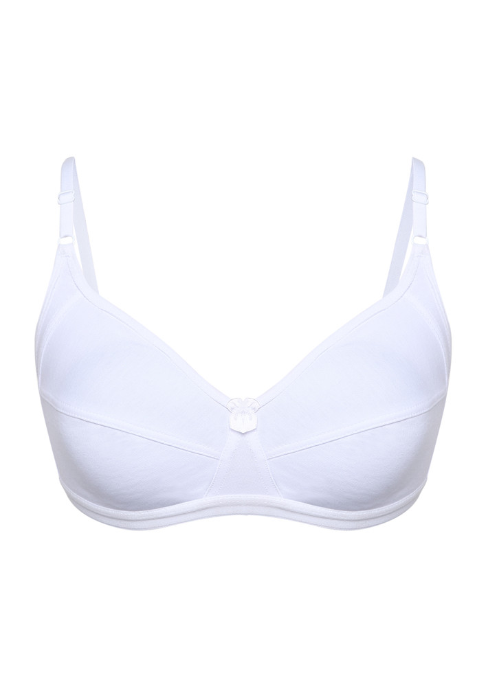 Whimscal Tales Non Padded Non Wired White Bra