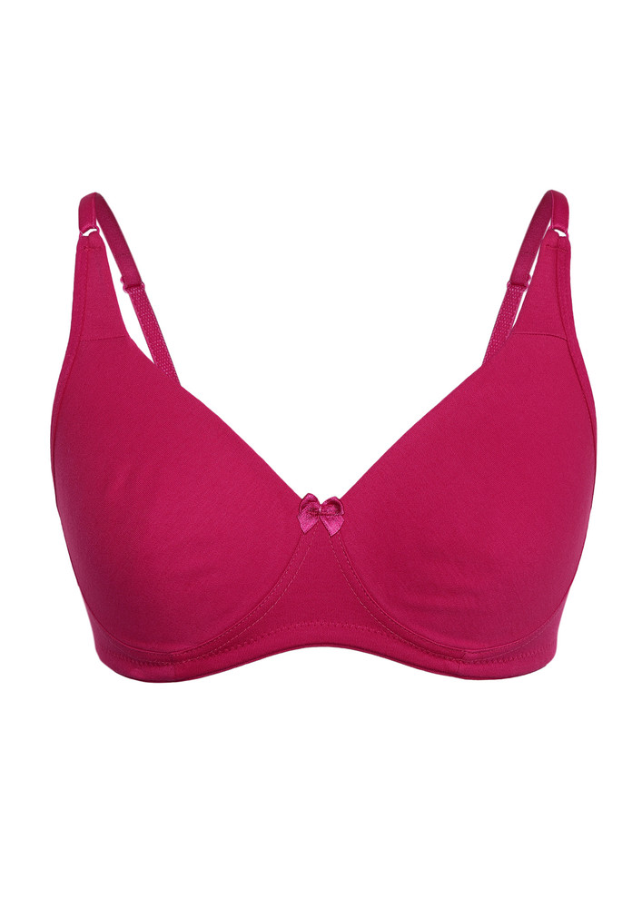 BLOOM ON ME NON PADDED NON WIRED FUCHSIA BRA