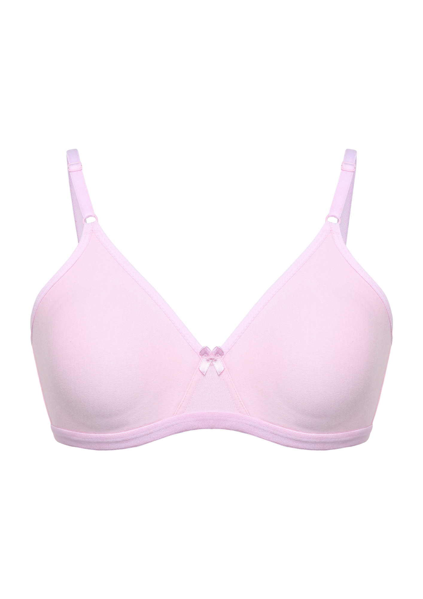 HOLD ME CLOSE NON PADDED NON WIRED LIGHT PINK BRA