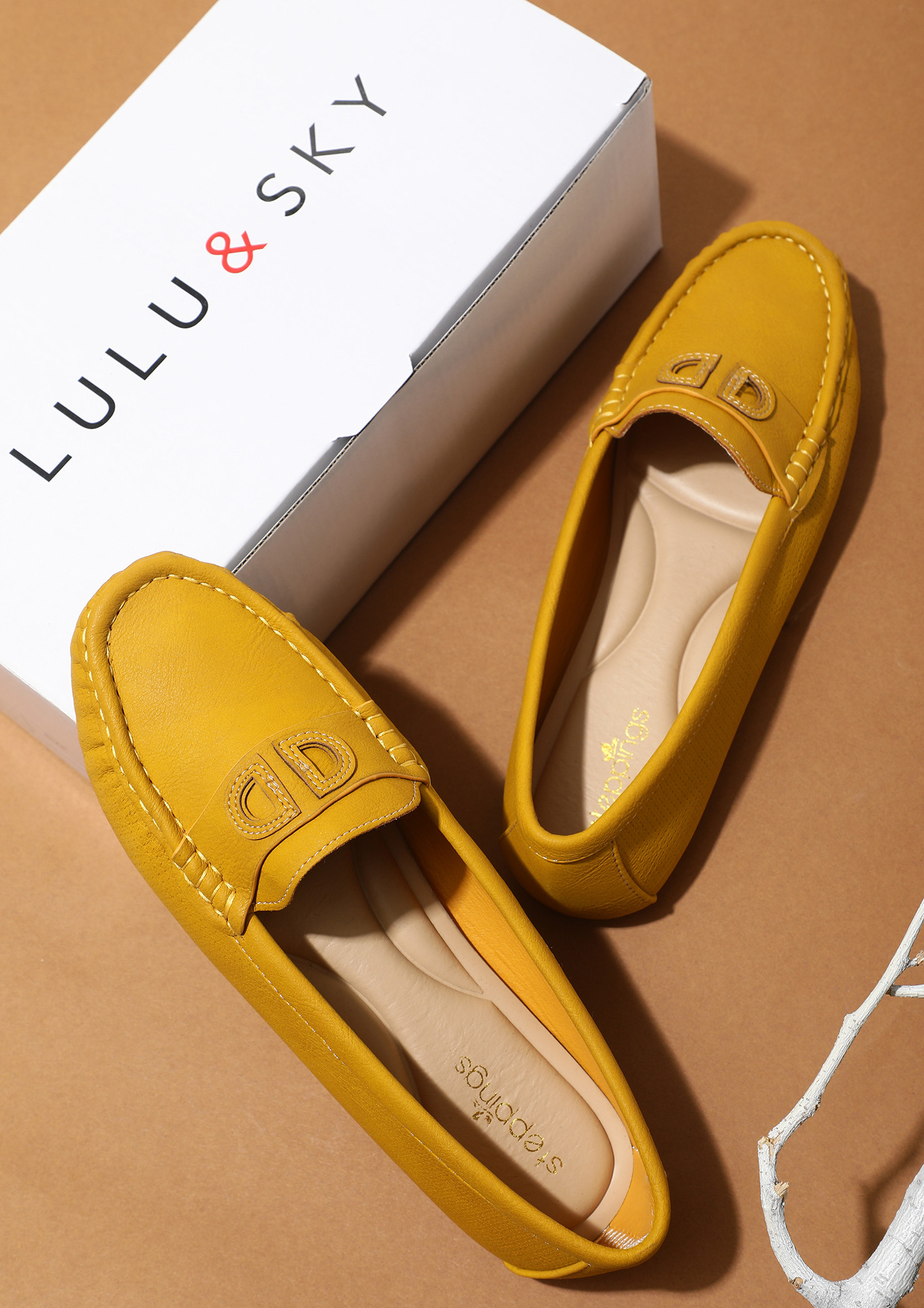 GOING FORWARD YELLOW LOAFERS