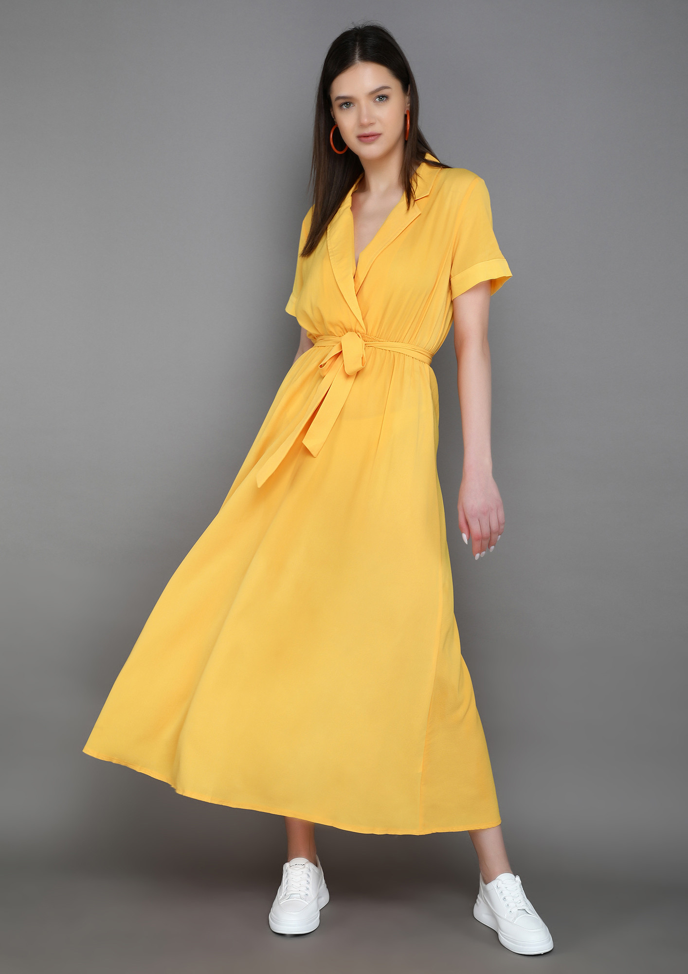 GOING WITH FLOW YELLOW DRESS