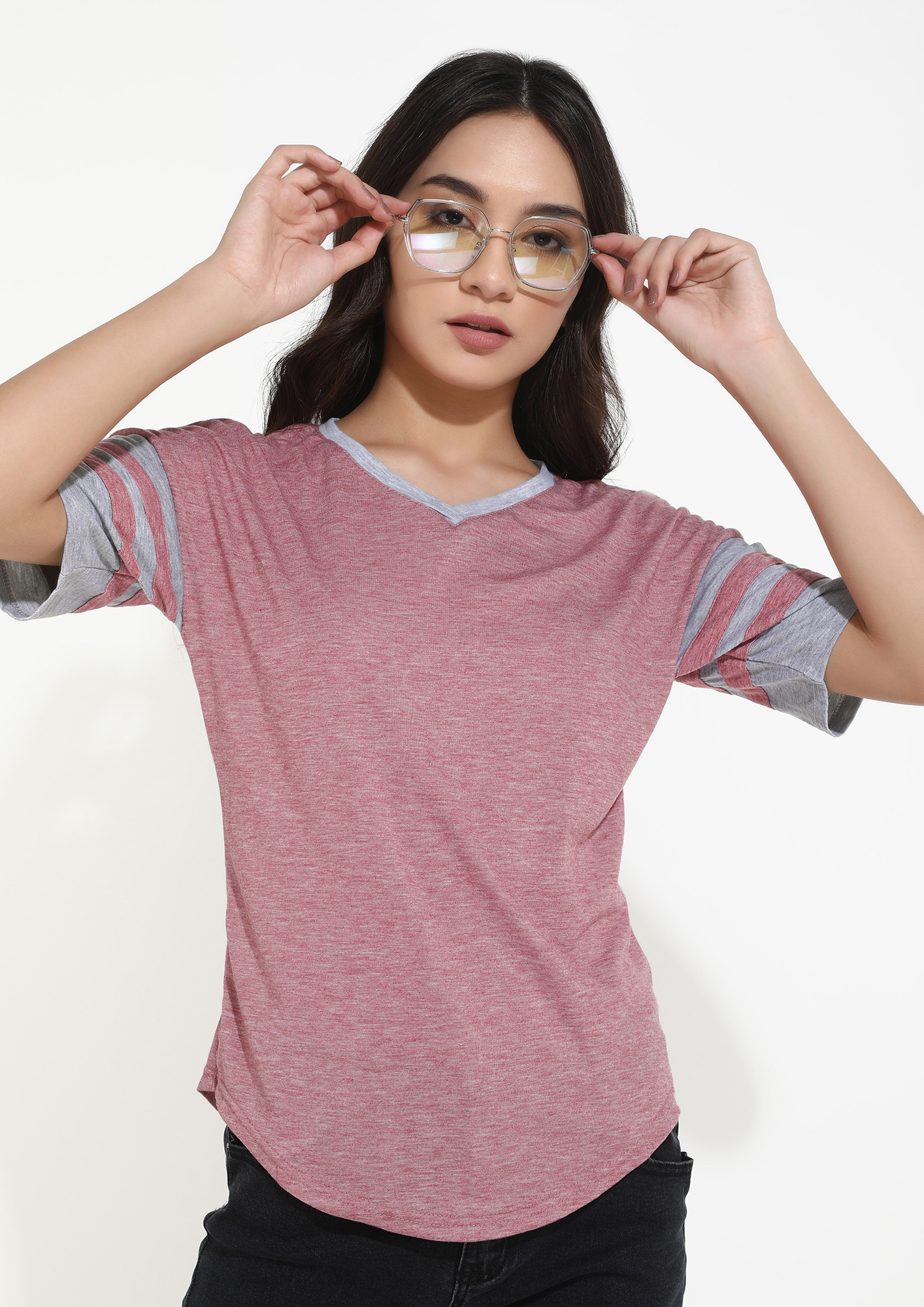 LET'S KEEP IT CASUAL PINK TOP
