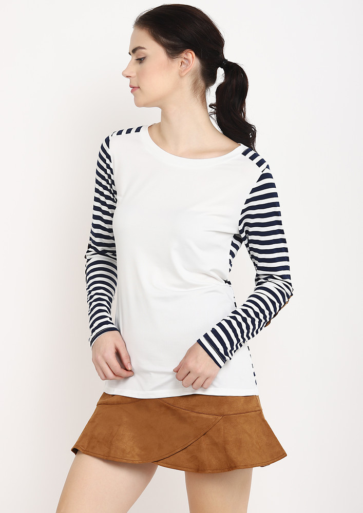 Stripes To Count White T-shirt